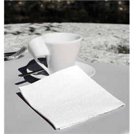 Cocktail Napkin 20x20cm 2-layer White (100 Units)