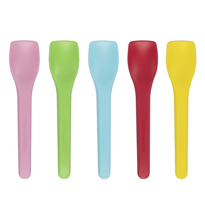 Ice Cream Scoop Colors CPLA 10cm (5.000 Units) Ice Cream Scoop Colors CPLA 10cm (5.000 Units)