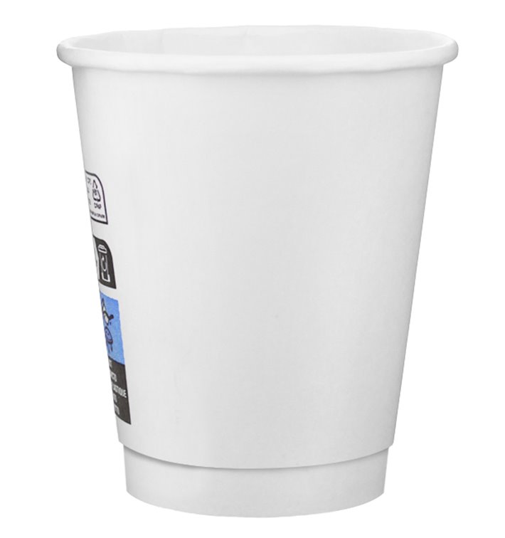 Paper Cup 20Oz/600ml White Ø9,4cm (20 Units) 