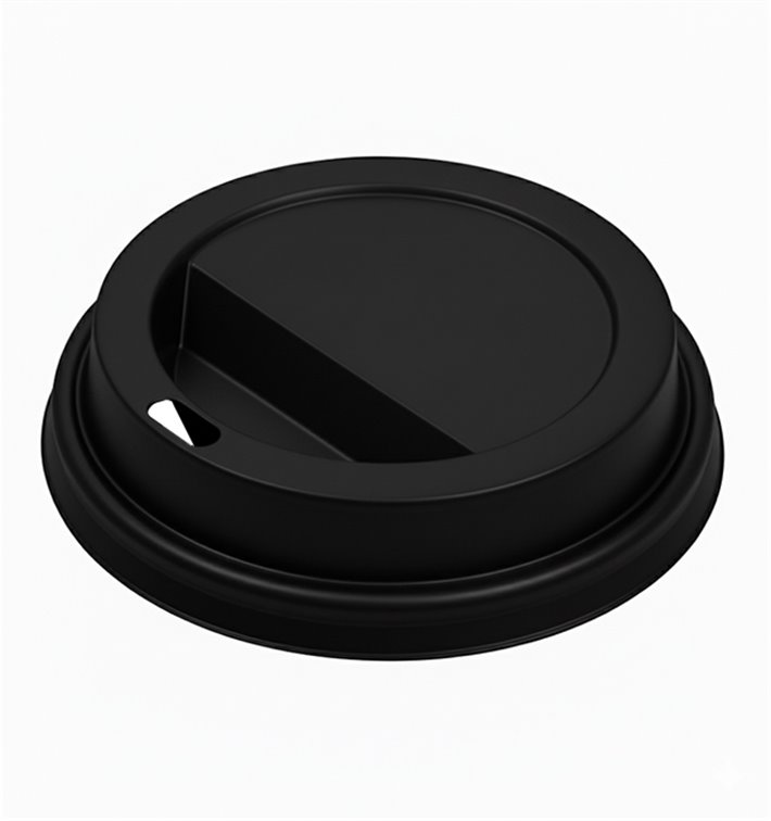 Travel Lid with White Paper Hole Ø9,0cm (1.000 Units)