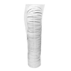 Travel Lid with White Paper Hole Ø8,0cm (50 Units) 