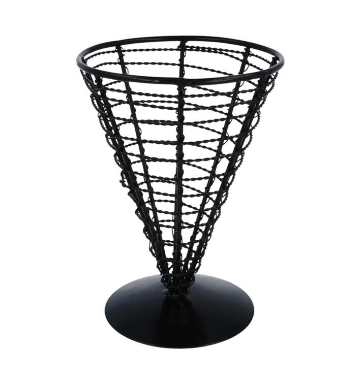 Serving Basket Containers Steel Ø12,8x18cm Serving Basket Containers Steel Ø12,8x18cm