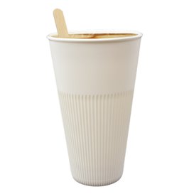 Durable Reusable Tumbler PP Cream 470ml Ø9,6cm (5 Units)  