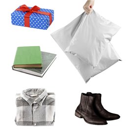 Plastic Shipping Bags Tamper-Evident G260 25x35cm (100 Units)  
