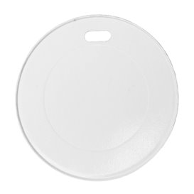 Travel Lid with White Paper Hole Ø8,0cm (1.000 Units)