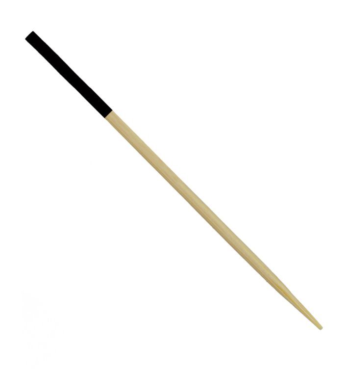 Bamboo Skewer Black Tip 7cm (300 Units) Bamboo Skewer Black Tip 7cm (300 Units)