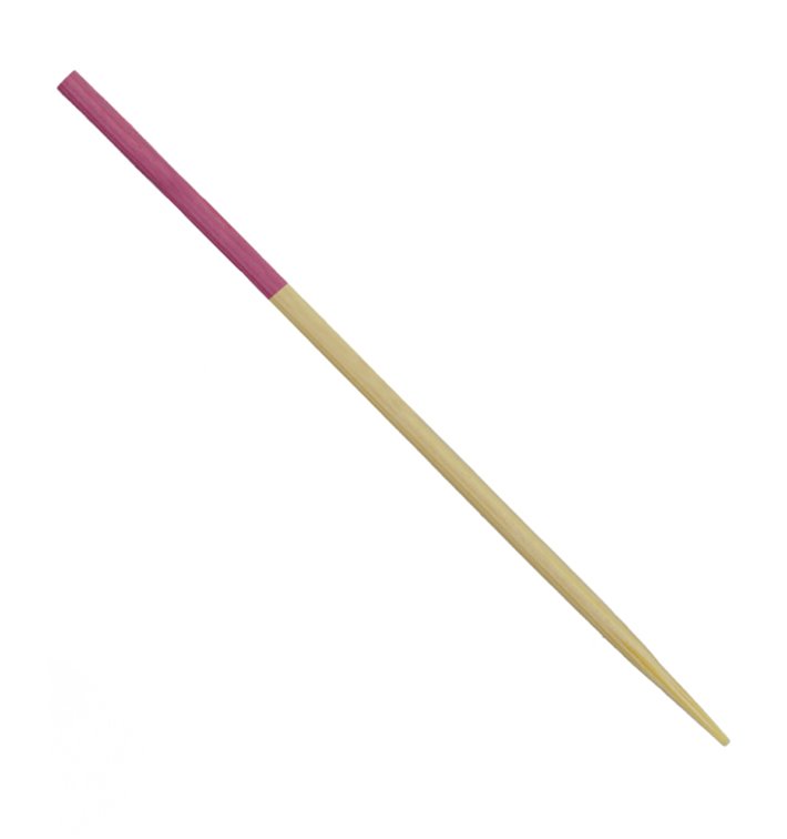 Bamboo Skewer Fuchsia Tip 7cm (3.600 Units) Bamboo Skewer Fuchsia Tip 7cm (3.600 Units)