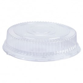 Plastic Dome Lid PS Crystal 15x4cm 