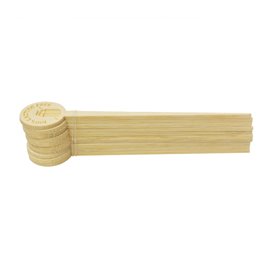 Lactose Free Bamboo Food Marker 10cm (600 Units) 