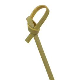 Natural Bamboo Bow Skewer 7cm in box (250 Units)  