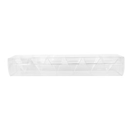 Cone Holder PS Transparent 6 Holes 40x6.5x7cm (6 Units)
