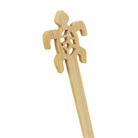 Turtle Bamboo Drink Stirrer 18cm (600 Units)