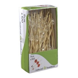 Bamboo Skewer Diamond 9cm (1.200 Units)