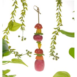 Natural Bamboo Bow Skewer 18cm (5.000 Units)  