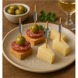 Bamboo skewer “Totem” 9cm (600 Units)