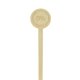 Bamboo 0% Alcohol Drink Stirrer 14cm (600 Units)