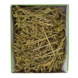 Natural Bamboo Bow Skewer 7cm in box (250 Units)  