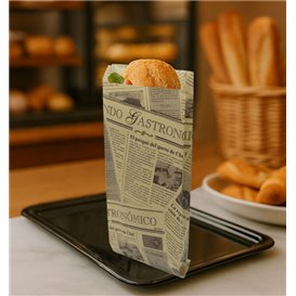 Paper Baguette Bag Kraft Times 12+2x26cm (2.000 Units)