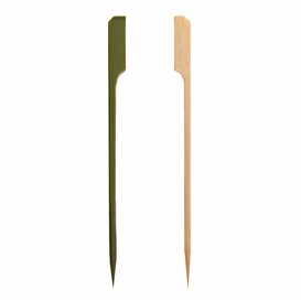Natural Bamboo Golf Food Picks 18cm (50 Units)  