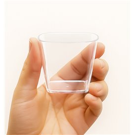 Tasting Glass PS Transparent 100ml (25 Units) 
