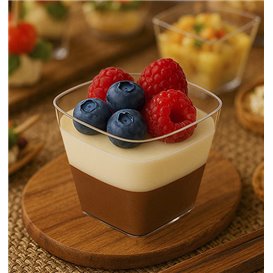 Portion Tasting Cup PS Transparent 100ml (25 Units) 