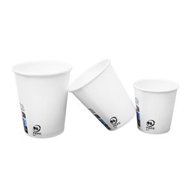 Paper Cup White 9Oz/280ml Ø8,0cm (1000 Units)