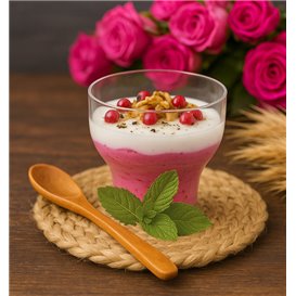 Reusable Mini Bowl in PS "Tulip" Clear 65ml (20 Units) 