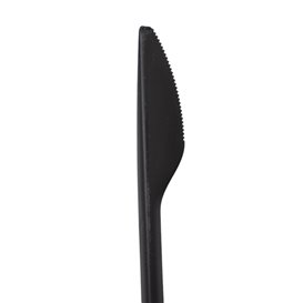 Reusable Knife in PP Black 17,8cm (1.000 Units)