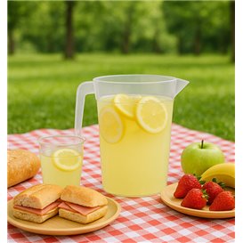 Plastic PP Pitcher 1.000ml (10 Units)
