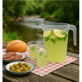 Plastic PP Pitcher 1.000ml (10 Units)