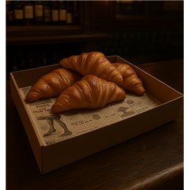Paper Food Wrap Grease-Proof "Times" Kraft 31x38cm (4.000 Units)