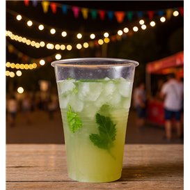 Reusable Plastic Cup in PP Clear 1000ml/1L (25 Units)