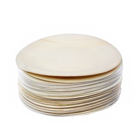 Wooden Plate Round Shape 15,5cm (300 Units)