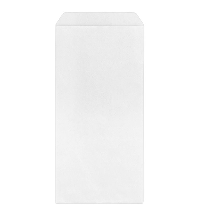 Paper Cutlery Sleeve White 11x24cm (125 Units) Paper Cutlery Sleeve White 11x24cm (125 Units)