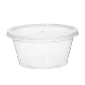 Souffle Cup in PP Plastic with Lid 60ml (100 Units)