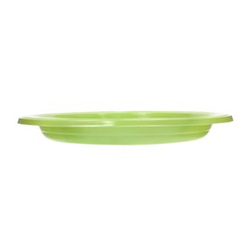 PS Reusable Plastic Plate Flat Lime Green Ø220mm (25 Units) PS Reusable Plastic Plate Flat Lime Green Ø220mm (25 Units)