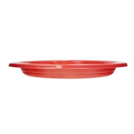 Plastic PS Reusable Plate Flat Red Ø220mm (25 Units) Plastic PS Reusable Plate Flat Red Ø220mm (25 Units)