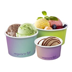 Paper Ice Cream Container 4Oz/114ml (50 Units)