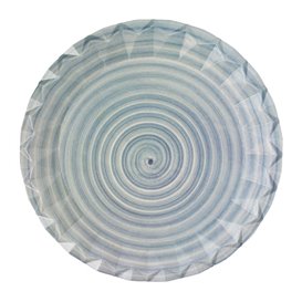 Paper Plate with Ceramic Print “Bali” Ø18cm 290g/m² (50 Units)