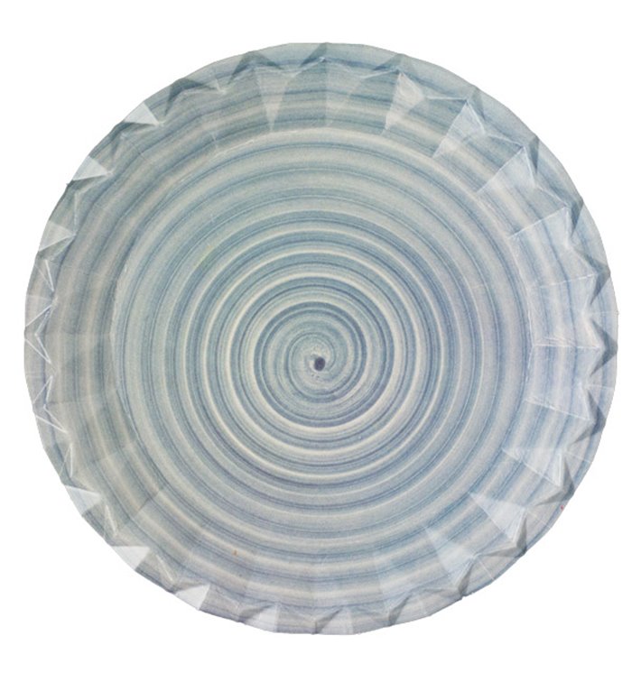 Paper Plate with Ceramic Print “Bali” Ø18cm 290g/m² (50 Units) Paper Plate with Ceramic Print “Bali” Ø18cm 290g/m² (50 Units)