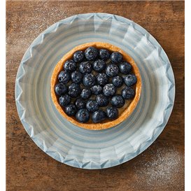 Paper Plate with Ceramic Print “Bali” Ø18cm 290g/m² (500 Units)