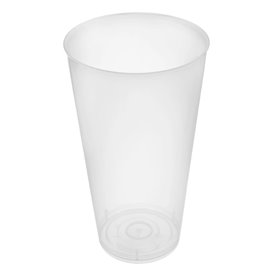 PP Cocktail Cup Reusable Shatterproof Transparent 470 ml (15 Units)