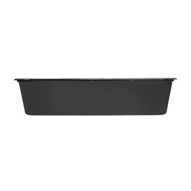 Rectangular Container in PP Black 500ml 17,6x12,4x4cm (500 Units)