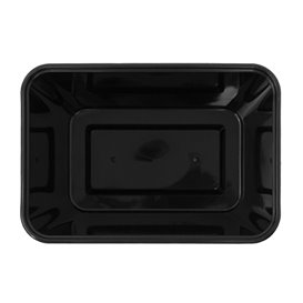 Rectangular Container in PP Black 1.000ml 17,6x12,4x7cm (50 Units)