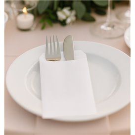 Paper Cutlery Sleeve White 11x24cm (1.000 Units)