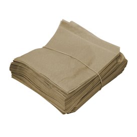 Paper Food Bag Grease-Proof Opened L Shape Kraft 15x15cm (3000 Units)