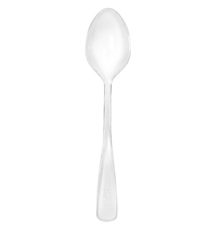 Tasting Spoon PS Transparent 10cm (100 Units)