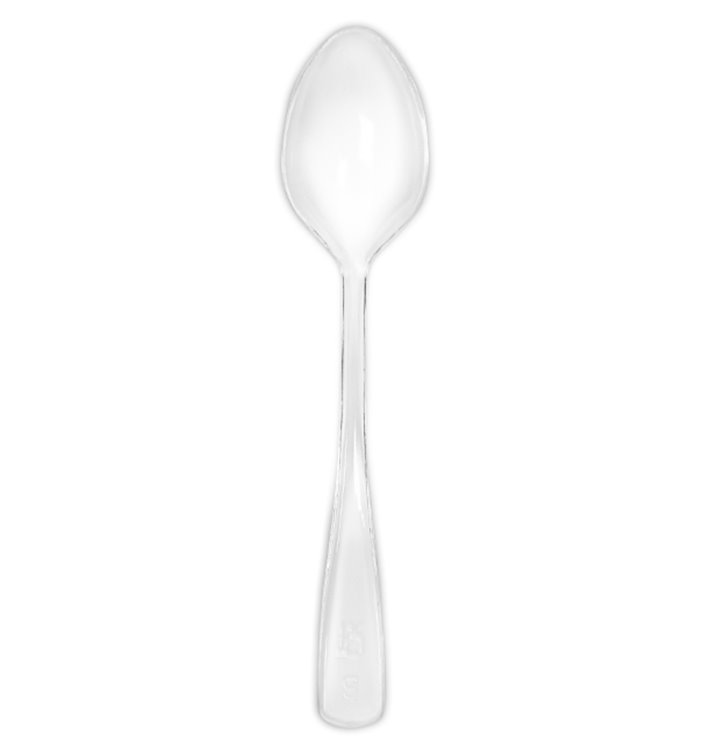 Tasting Spoon PS Transparent 10cm (500 Units) Tasting Spoon PS Transparent 10cm (500 Units)