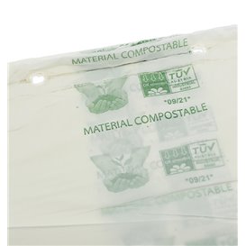 Compostable Plastic Bag Block 23x33cm G50 (3000 Units)