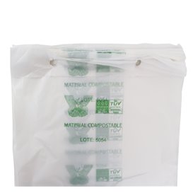 Compostable Plastic Bag Block 23x33cm G50 (300 Units)